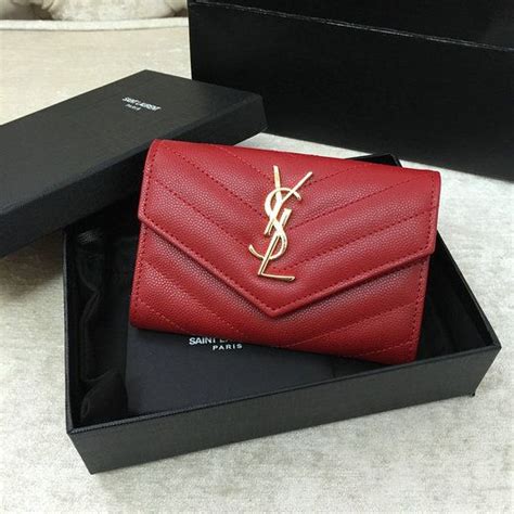 ysl small envelope wallet review wear and tear|ysl monogram wallet price.